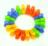 35823 plastic clothes drying clip, small clips for clothes, underwear, undergarments and socks details Picture